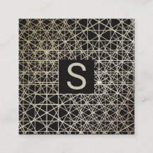 Guld- Minimalist geometriskt mönster för LUXE