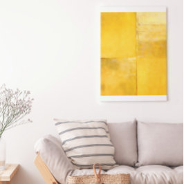 Guld minimalistiska moderna Abstrakt Perfect Poster