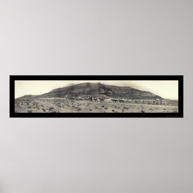 Guld Mining Mill NV Photo 1908 Poster (Framsidan)