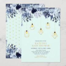 Guld & Mint | Ljus Boho chic Baby Shower