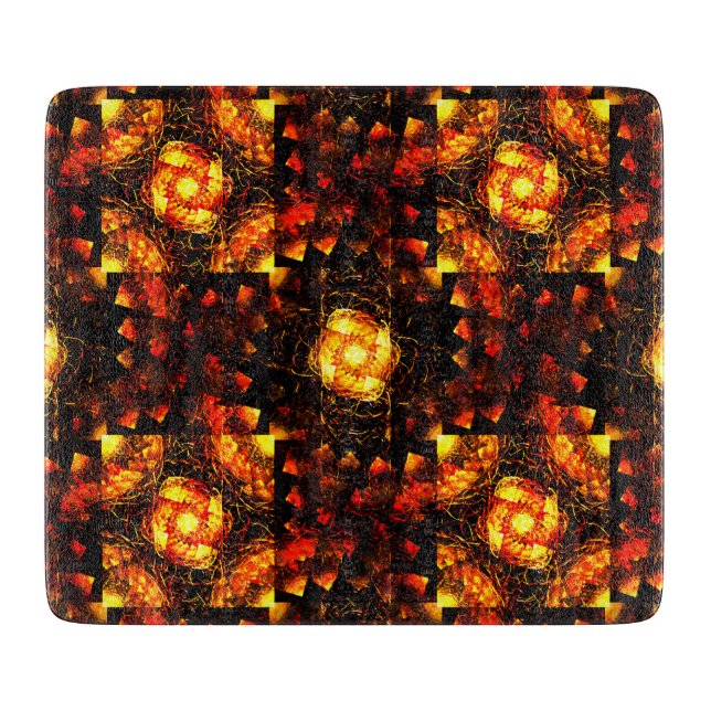 Guld Modern Boho Elegant Abstrakt Konst Mönster #5 (Framsidan)