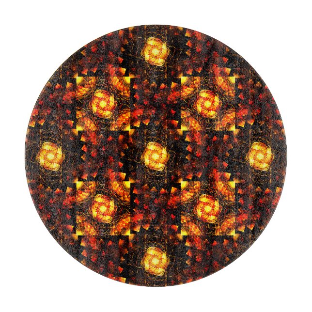 Guld Modern Boho Elegant Abstrakt Konst Mönster #5 (Framsidan)