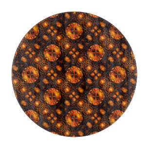 Guld Modern Boho Elegant Abstrakt Konst Mönster #5