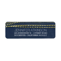 Guld Modern Bröllop