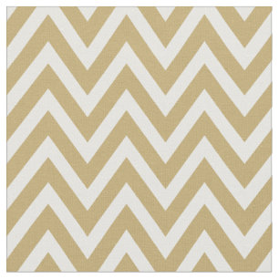 Guld Modern Chevron Rand Tyg
