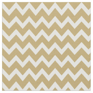 Guld Modern Chevron Tyg