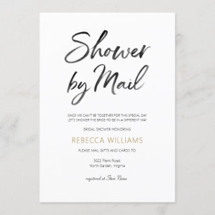 Guld Möhippa efter post Inbjudningar