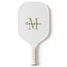 Guld Monogram Initial och Namn Personlig Gift