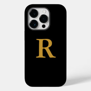 Guld Monogram iPhone/iPad-fall