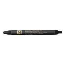 Guld Monogram Law Firm Pen