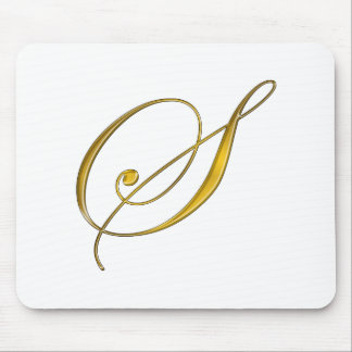 Guld Monogram S Musmatta