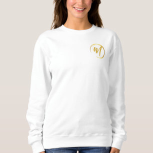 Guld Monogram T Shirt