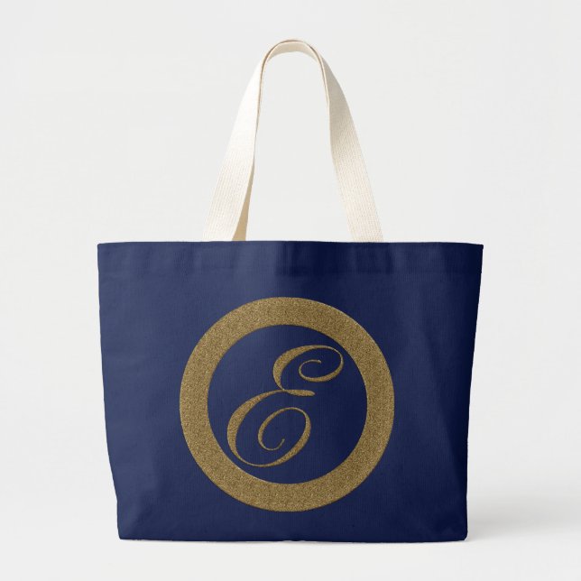 GULD- MONOGRAMBREV E JUMBO TYGKASSE (Framsidan)