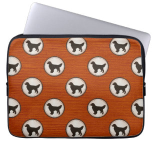 Guld- mönster för Emblem för Laptop Sleeve