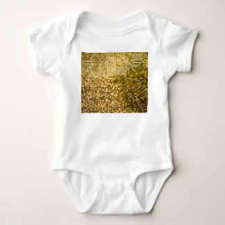 Guld Mosaic: Square Tiles Struktur. T Shirt
