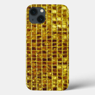 Guld Mosaic Tiles Elegant Modern lyx