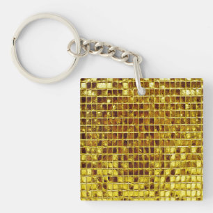 Guld Mosaic Tiles Elegant Modern lyx