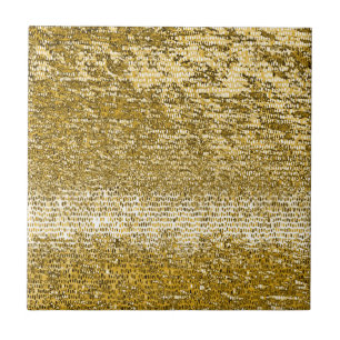 Guld, mosaik mönster kakelplatta