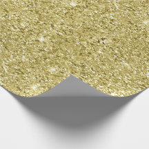 Guld mousserande Glitter