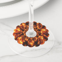 Guld mousserande Ljus