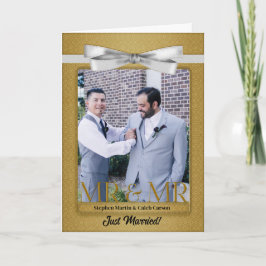 Guld & Mr Gay bröllopsmottagning Inbjudan