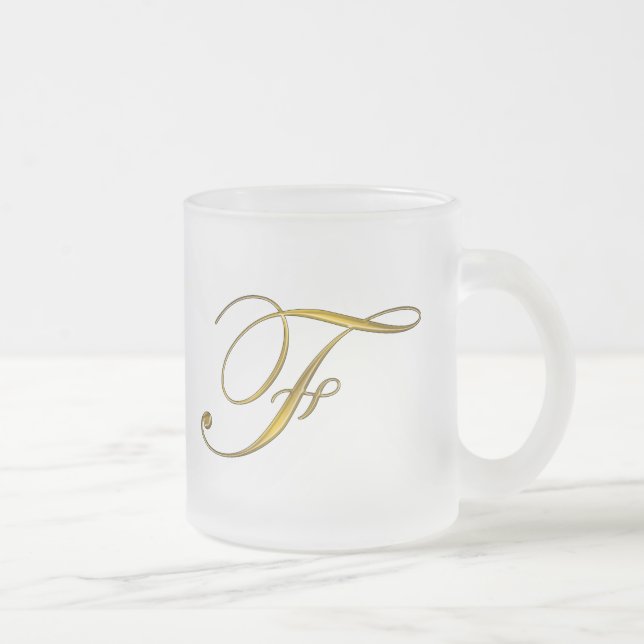 Guld- muggar och Steins för Monogram F (Höger)