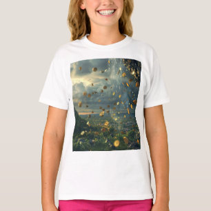 Guld mynt t shirt
