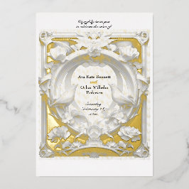 Guld 'n Fauna Motif Atelier Bröllop