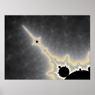 Guld Nål i kvicksilverPoster Poster