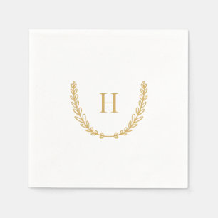 Guld Napkins Pappersservett