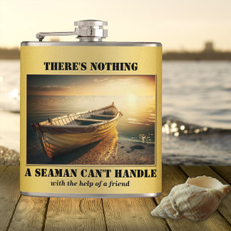 Guld Nautical Boat Fickplunta