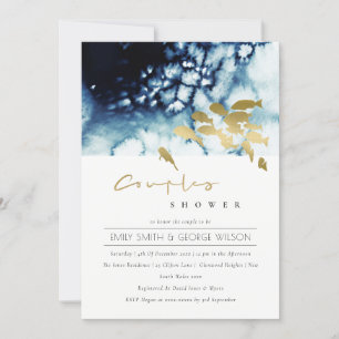 GULD NAVY UNDERVATTEN HAVA FISH COUPLE SHOWER INBJ TACK KORT