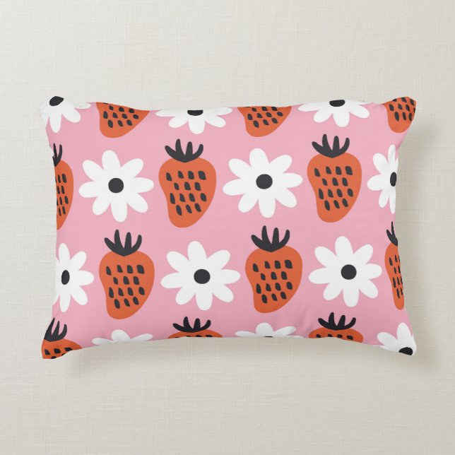 Guld neon, abstrakt färglöst ljus. prydnadskudde (Framsidan)