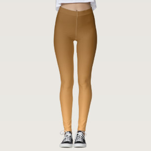 Guld- neutralt och vanlig lutning leggings