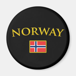 Guld- norge magnet