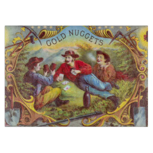Guld Nuggets Antique Cigar Label