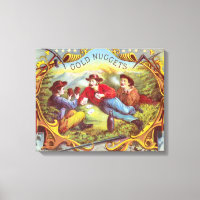 Guld Nuggets Antique Cigar Label