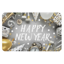 Guld - nya året Party Nyårsdagen Clipart Guld Par