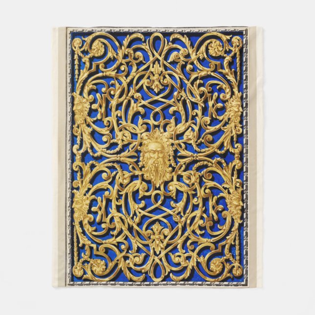 Guld och blå filt (Framsidan)