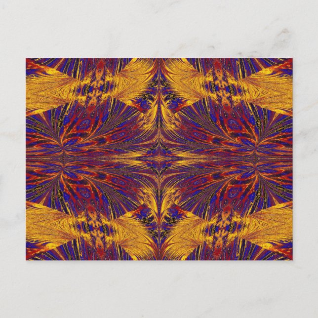 GULD OCH BLUE NASMA 5 VYKORT (Framsida)