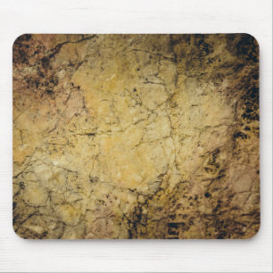 Guld och Brown Marble Musmatta