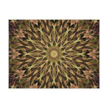 Guld och Copper Kaleidoscope