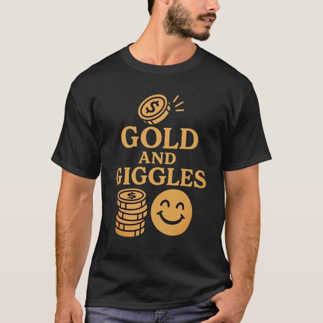 Guld och Giggles T Shirt (Framsida)