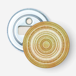 Guld och Glitter Mandala Flasköppnare