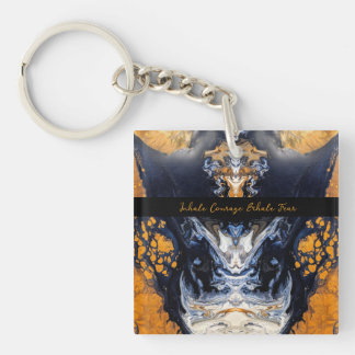 Guld och Glitter marble struktur Sculpted Serenity