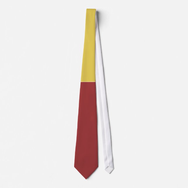 Guld och Red Tie Slips (Framsida)