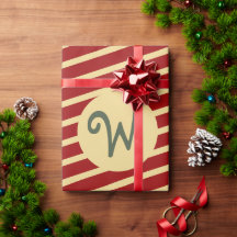 Guld och röd rand Anpassningsbar jul unika 