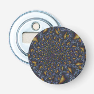 Guld och Silver Blue Molten Metall Flasköppnare