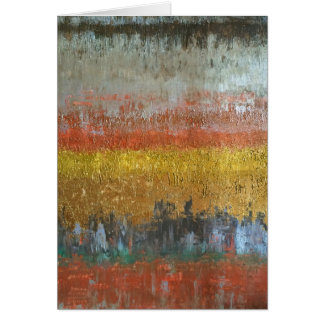 Guld- och silverabstrakt som är tom hälsningskort