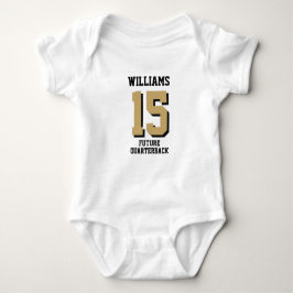 Guld och svart t shirt